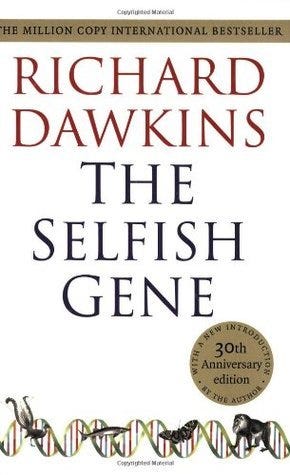 Cover image of The Selfish Gene by Richard Dawkins