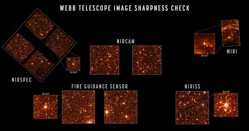 JWST image of stars in the Large Magellanic Cloud