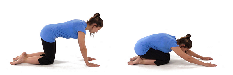 Child’s Pose for Back Pain Relief