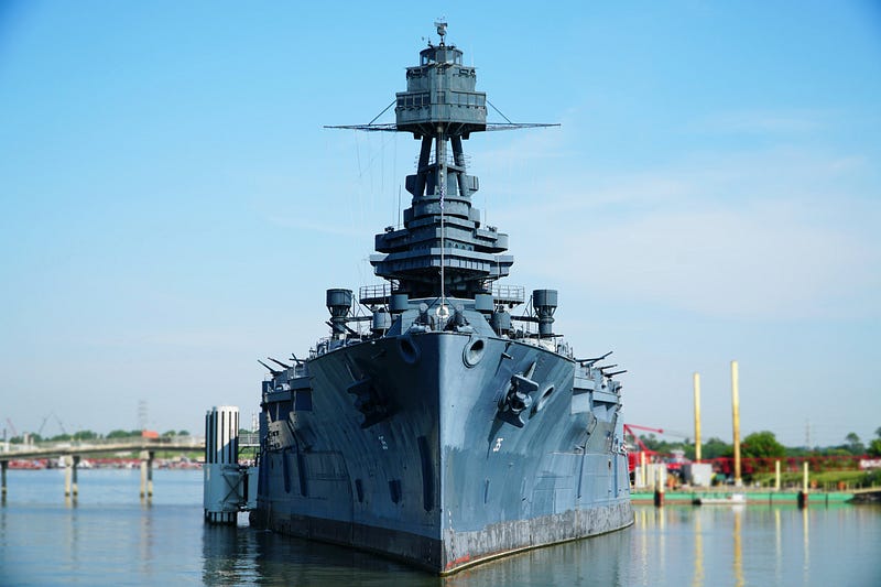 Historical battleship steel