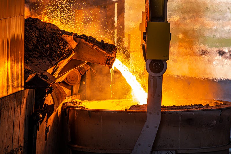 Manufacturing steel