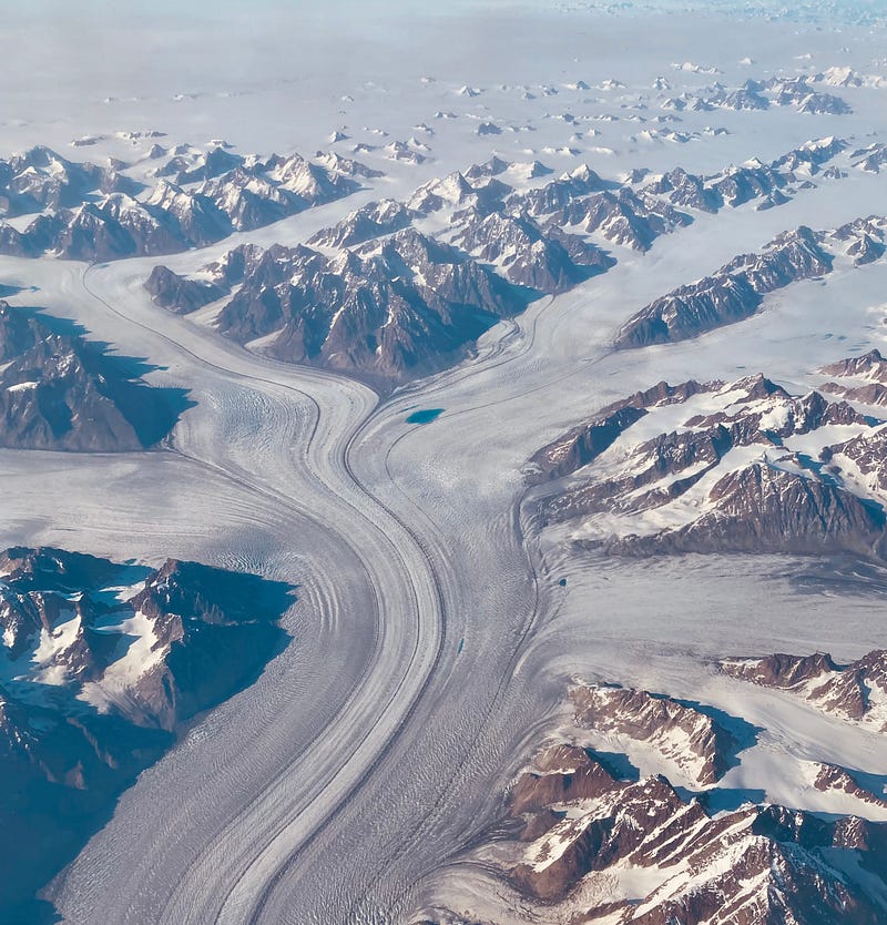 Glaciers in Greenland