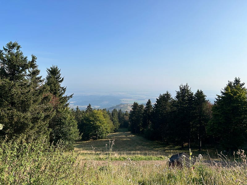 A nostalgic winter scene at Inselsberg.