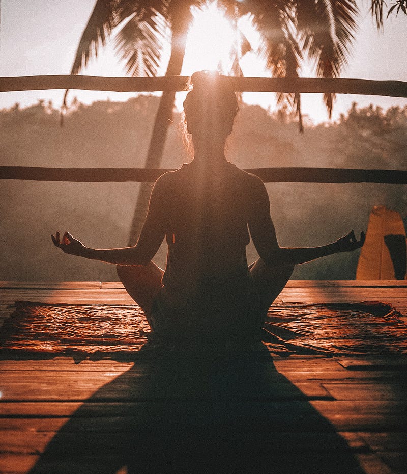 Spiritual connection through meditation