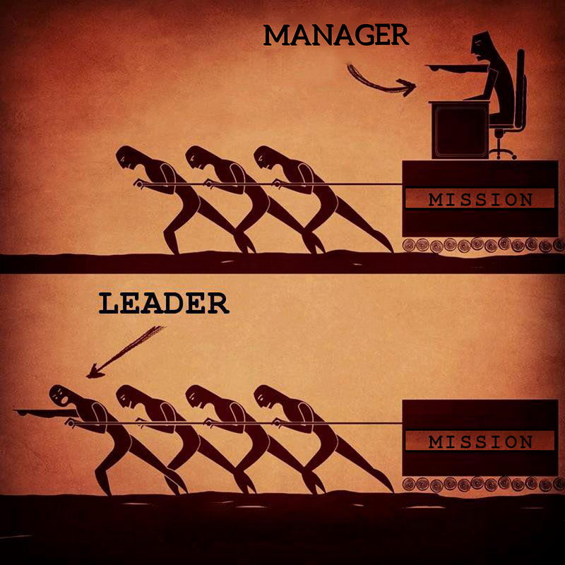 Leadership vs Management