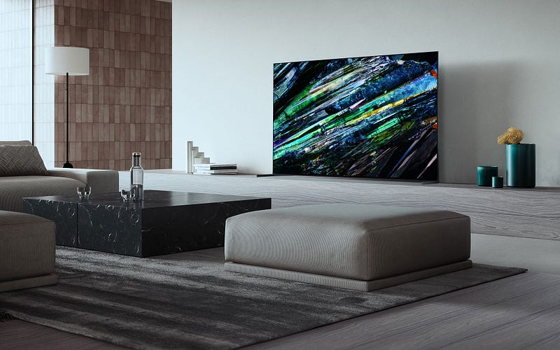 Sony's upcoming QD-OLED TV, the Bravia XR A95L.