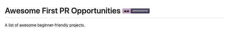 Repository for beginner-friendly open source contributions