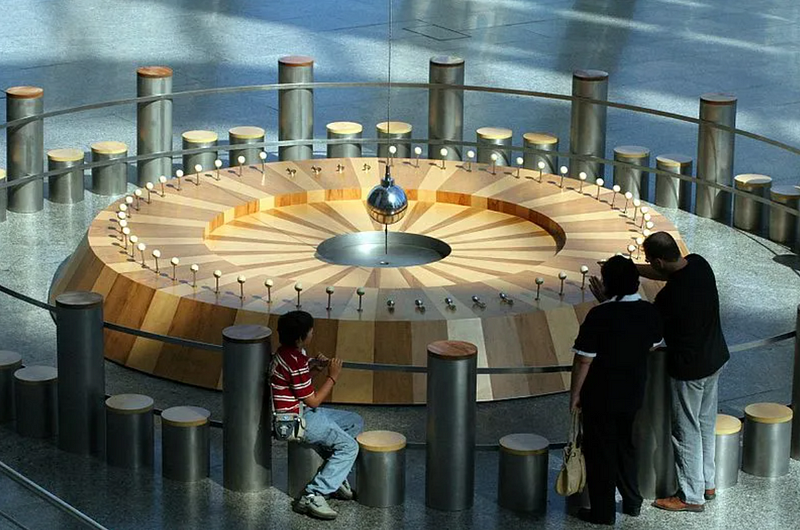 Foucault Pendulum in Valencia, Spain