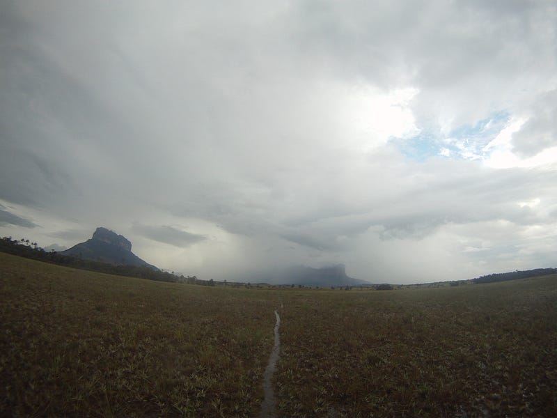 Tepuy formations in Chimantá Massif