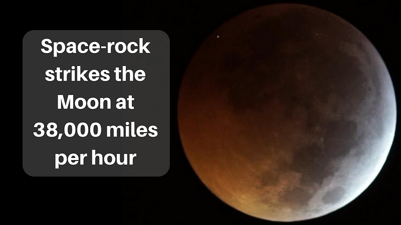 Telescopes used for lunar impact detection