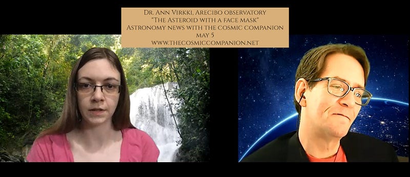 Dr. Anne Virkki on Astronomy News