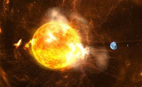 Impact of solar storms on technology