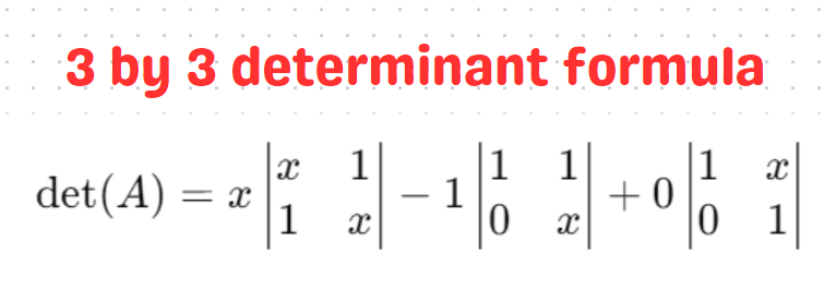 3x3 Matrix Representation