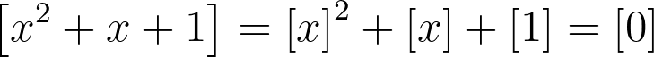 Lack of satisfying values for the equation