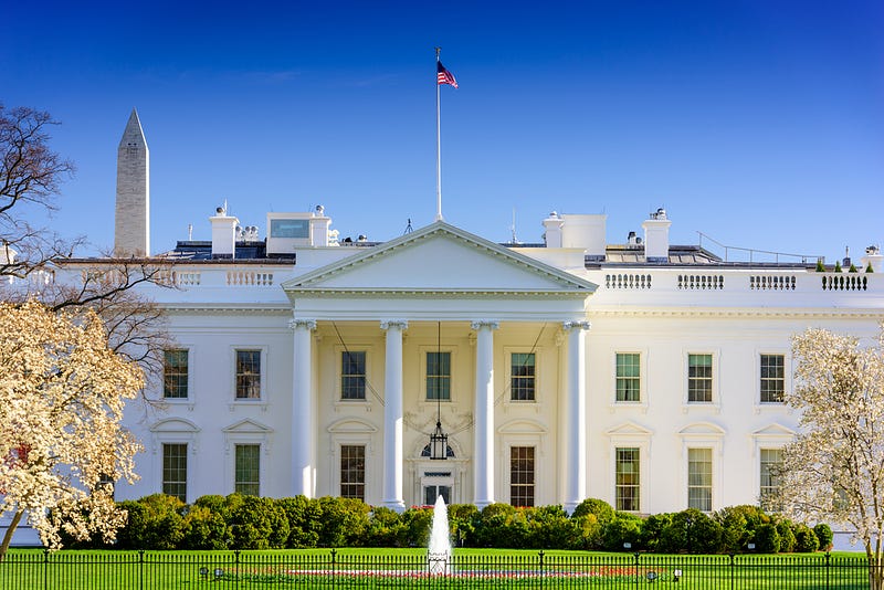 Historic image of the White House