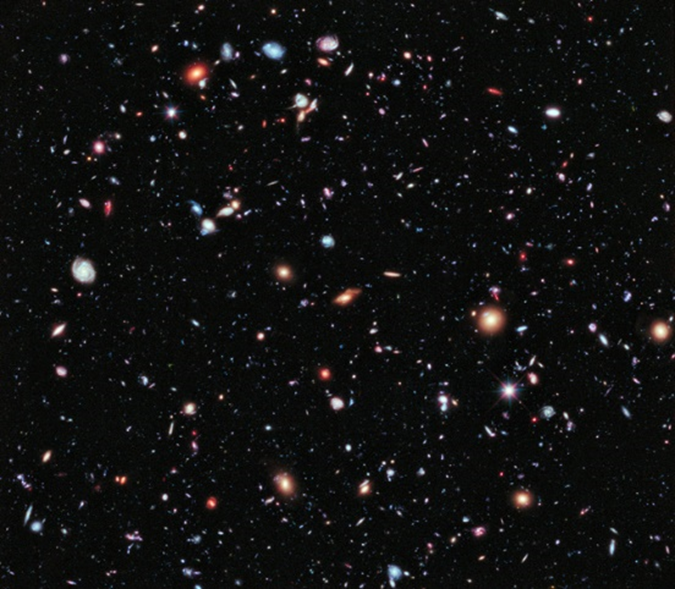 Hubble Telescope Extreme Deep Field Image